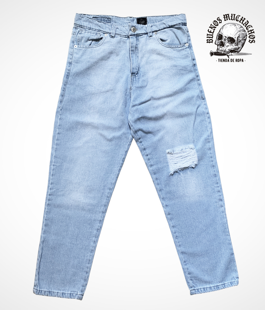 Mom Jeans Azul Claro