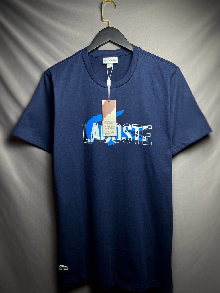 lacoste estampada