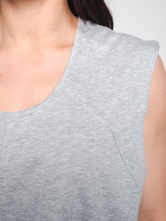 MUSCULOSA GRIS PIMA MINU T-SHIRTS CHLOE