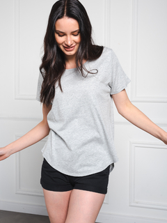 REMERA GRIS PIMA MINU T-SHIRTS GINEBRA