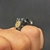DARK GRAY Square ring with polished finish and accessories in STAINLESS SILVER, SILVER or GOLD on internet