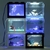 Mini aquário de peixes com lâmpada led USB - loja online