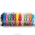 Coleiras coloridas com sino e patinhas para pets na internet