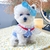 Vestido de cão de verão para o gato saia princesa teddy grade pettiskirt filhote cachorro roupas traje primavera roupas para animais estimação XS-XL