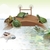 Tartaruga plataforma reptil com altura ajustável automática, ferramenta de berço traseiro, brinquedo de decoração, ponte de plástico para estojo de répteis - PET AND YOU
