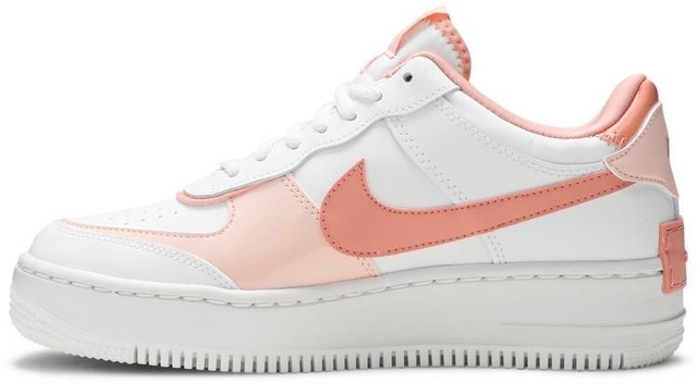 nike air force 1 womens pink and white