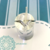 Anillo de Plata V con Cubics