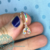 Aros Argollita Arcoiris de Plata con Cubics de Colores - comprar online