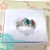 Anillo de Plata 3 Piedras Turquesa, Spondylus y Haliotis - comprar online