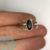 Anillo de Plata Doble Cinta con Onix