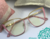 Gafas de Metal Rosa y Nude en internet