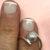Anillo de Plata Cruzado Bolita con Cubic