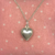 Dije de Plata Corazón Inflado