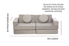 Rincón exterior gris nube - tienda online