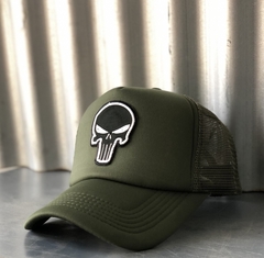 Gorra Punisher Oliva