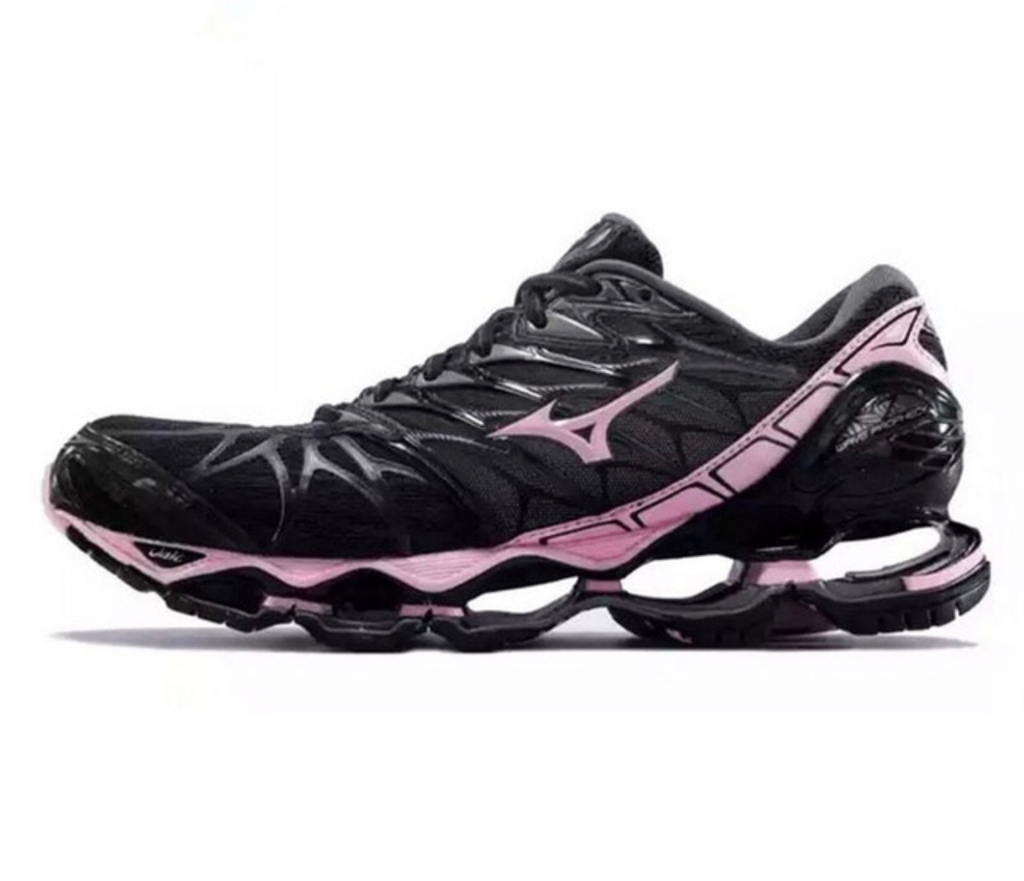 mizuno prophecy 7 preto com rosa