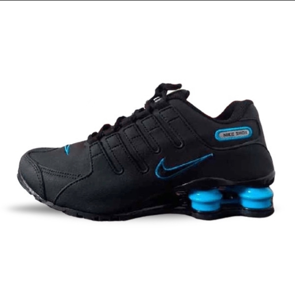 Nike Shox NZ Preto e Azul - Comprar em Pé de Tênis