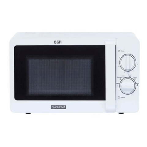 Microondas Con Grill 28 Lts Quick Chef Bgh Blanco B228db9