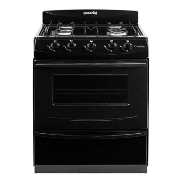 COCINA ESCORIAL 51CM CANDOR BLACK SERIE 2 GL CANDOR BLK S2 GL