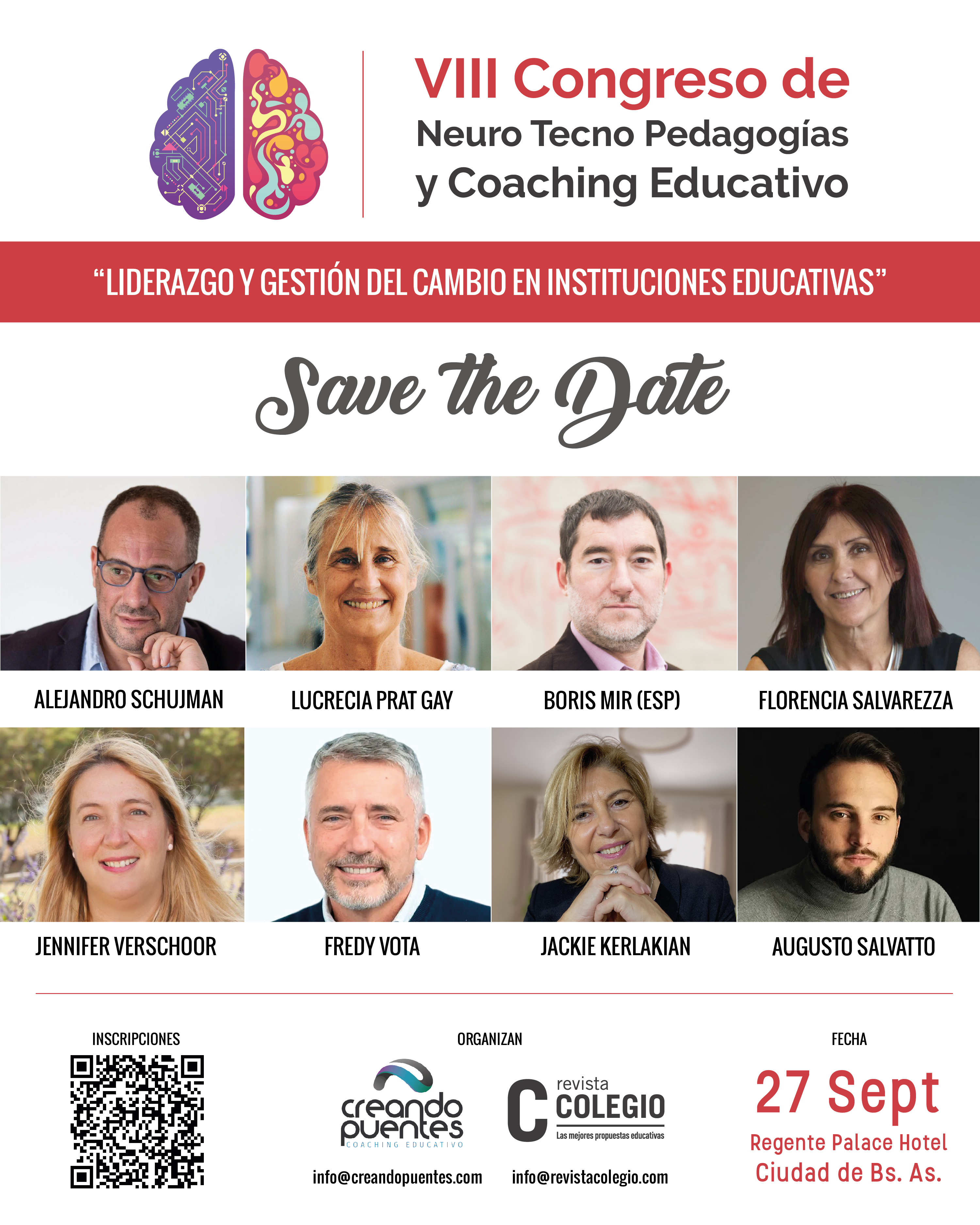 VIII Congreso de Neuro Tecno Pedagogías y Coaching Educativo