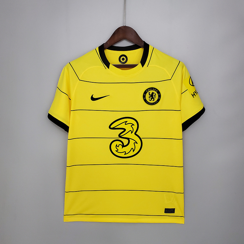 Camisa Chelsea FC Amarela Away 2021/2022 – Versão Jogador – KS Sports –  Camisas de Times e Seleções