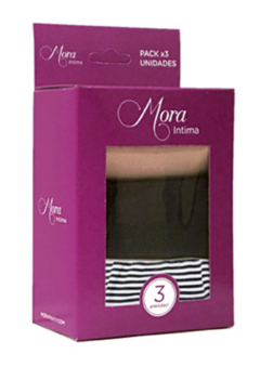 Mora Bombachas Culotte Less Pack X 2 Surtidos A019B - comprar online