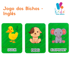 Jogo da Memória dos Bichos - Loopi Toys