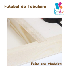 Futebol de Tabuleiro  Jogo Criativo Divertido de Madeira