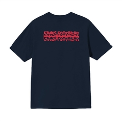 Camiseta Etnies Contrast Marinho - comprar online