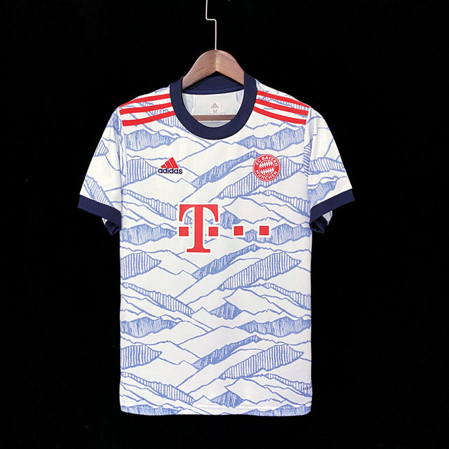 camisa bayern de munique 2021 branca