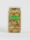 Aceitunas Verdes Rellenas con Pimiento Morrón Durang 330 grs
