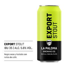 Cerveza Export Stout La Paloma Brewing Co. 473 cc - comprar online