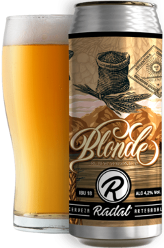Cerveza Blonde Radal 473cc