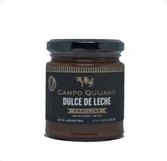 Dulce de leche artesanal Campo Quijano 250 grs
