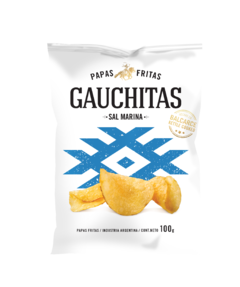 Papas fritas Sal Marina Gauchitas 100 grs