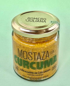 Mostaza con Curcuma Romero & Juliana 190 grs