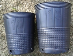 Macetas sopladas de cultivo de 15 litros