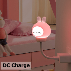 Lâmpada noturna led para crianças, luz noturna com controle remoto, com desenhos animados, para decoração de quarto na internet