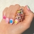 Anéis de luxo colorful PRODUTO IMPORTADO - loja online