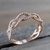 Anéis jóias zircônia cúbica rosa cor de ouro PRODUTO IMPORTADO - comprar online