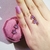 Anéis moda luxo prata esterlina rosa PRODUTO IMPORTADO - loja online