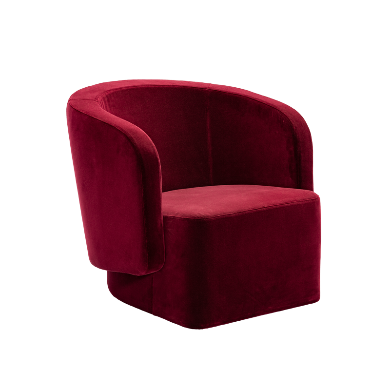 Poltrona Dora Zanini de Zanine América Moveis Fixa ou Giratória