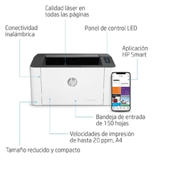 Impresora Laser HP107w en internet