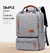 Casual Business Men Computer Backpack Light 15 inch Laptop Bag 2021 Waterproof Oxford cloth Lady Anti-theft Travel Backpack Gray - loja online