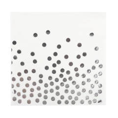 Servilletas Lunar Plateado
