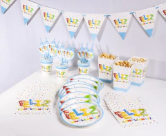 Pochoclera estampado Feliz Cumpleanos - comprar online