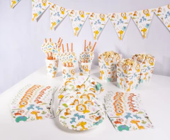 Pochoclera estampado Selva - comprar online