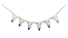 Banderín estampado Autos