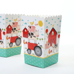 Pochoclera estampado Granja