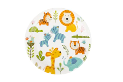 Platos estampado Selva